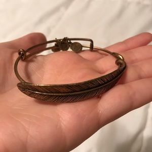 Alex and ani feather bangle